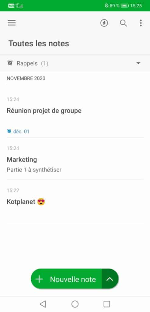 Evernote applications gratuites pour t aider a etudier